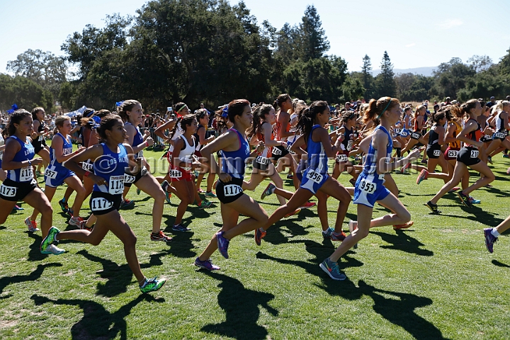 2015SIxcHSSeeded-174.JPG - 2015 Stanford Cross Country Invitational, September 26, Stanford Golf Course, Stanford, California.